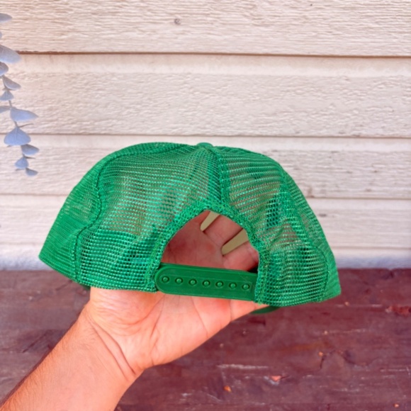 Vintage TOWNSHIP of MANITOUWADGE snowmobile hat trucker snapback - Picture 4 of 5